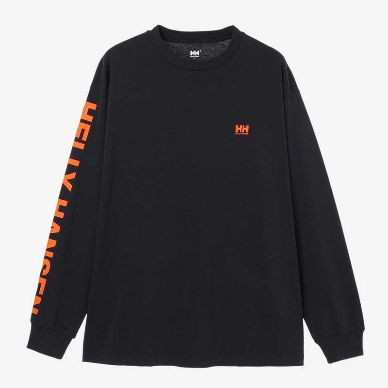 ヘリーハンセンHELLYHANSアウトドアカジュアルウェア長袖シャツロングスリーブレターティーL/SLETTERTEEHE32638-Kメンズレディースユニセックス26SP春夏