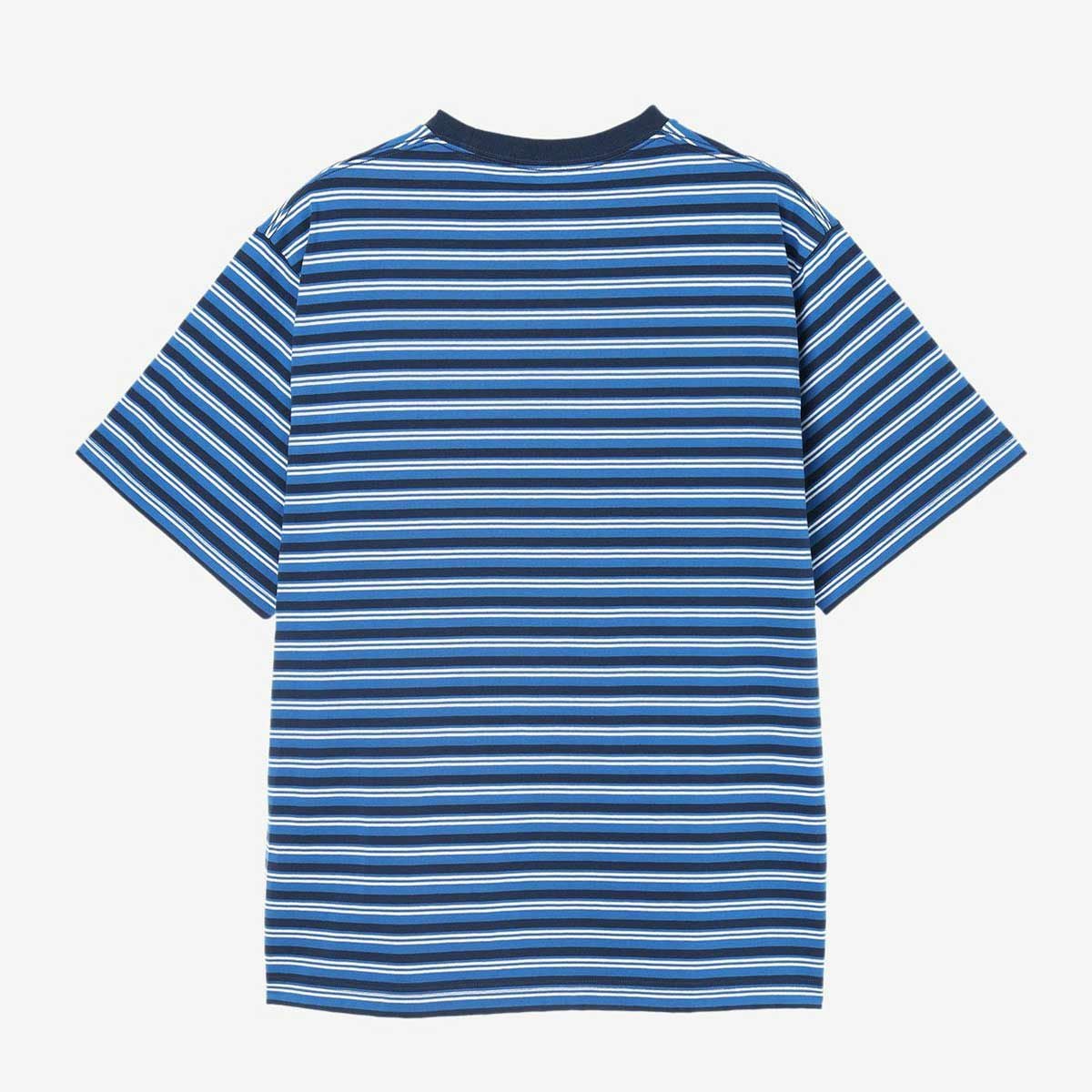 ヘリーハンセンHELLYHANSアウトドアカジュアルウェア半袖TシャツショートスリーブマルチボーダーティーMULTIBDTEEHE62641-NBメンズレディースユニセックス26SP春夏