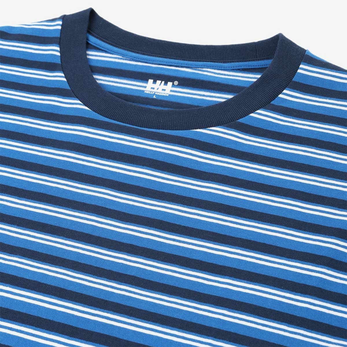 ヘリーハンセンHELLYHANSアウトドアカジュアルウェア半袖TシャツショートスリーブマルチボーダーティーMULTIBDTEEHE62641-NBメンズレディースユニセックス26SP春夏