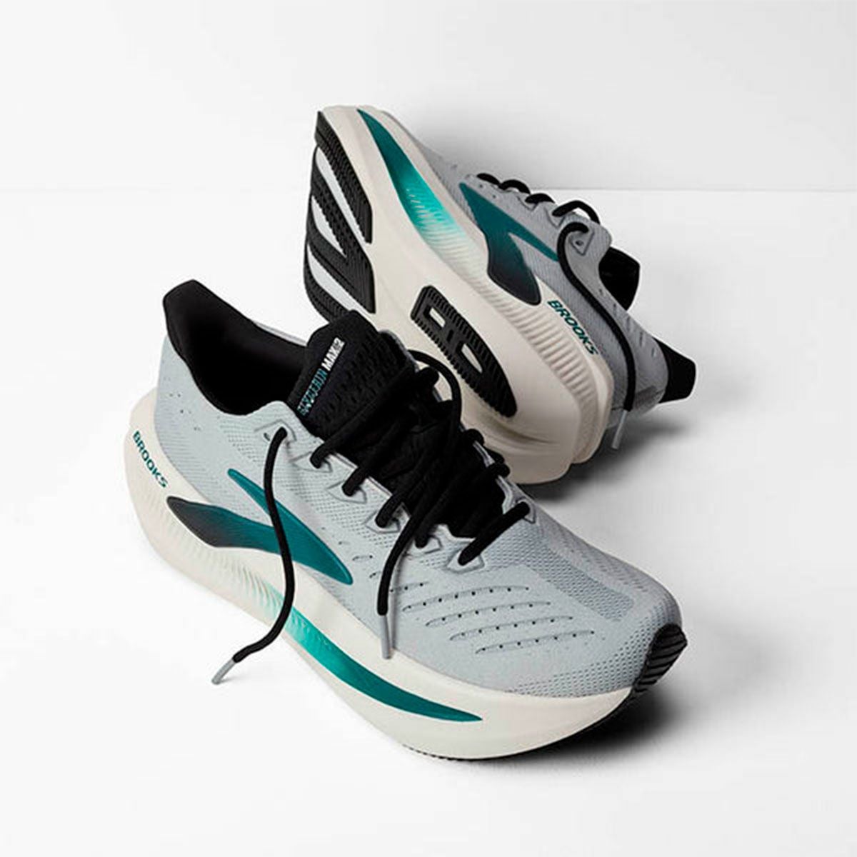 ブルックスBROOKSランニングランシューシューズ靴グリセリンMAX2グレーGlycerinMAX21104471D392-GRYメンズ男性26SP春夏