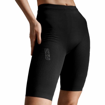 ツータイムズユー2XUランニングウェアインナーパンツウィメンズライトスピードリアクトハイライズコンプレッションショートWA7548B-BLKBRFレディース女性26SP春夏