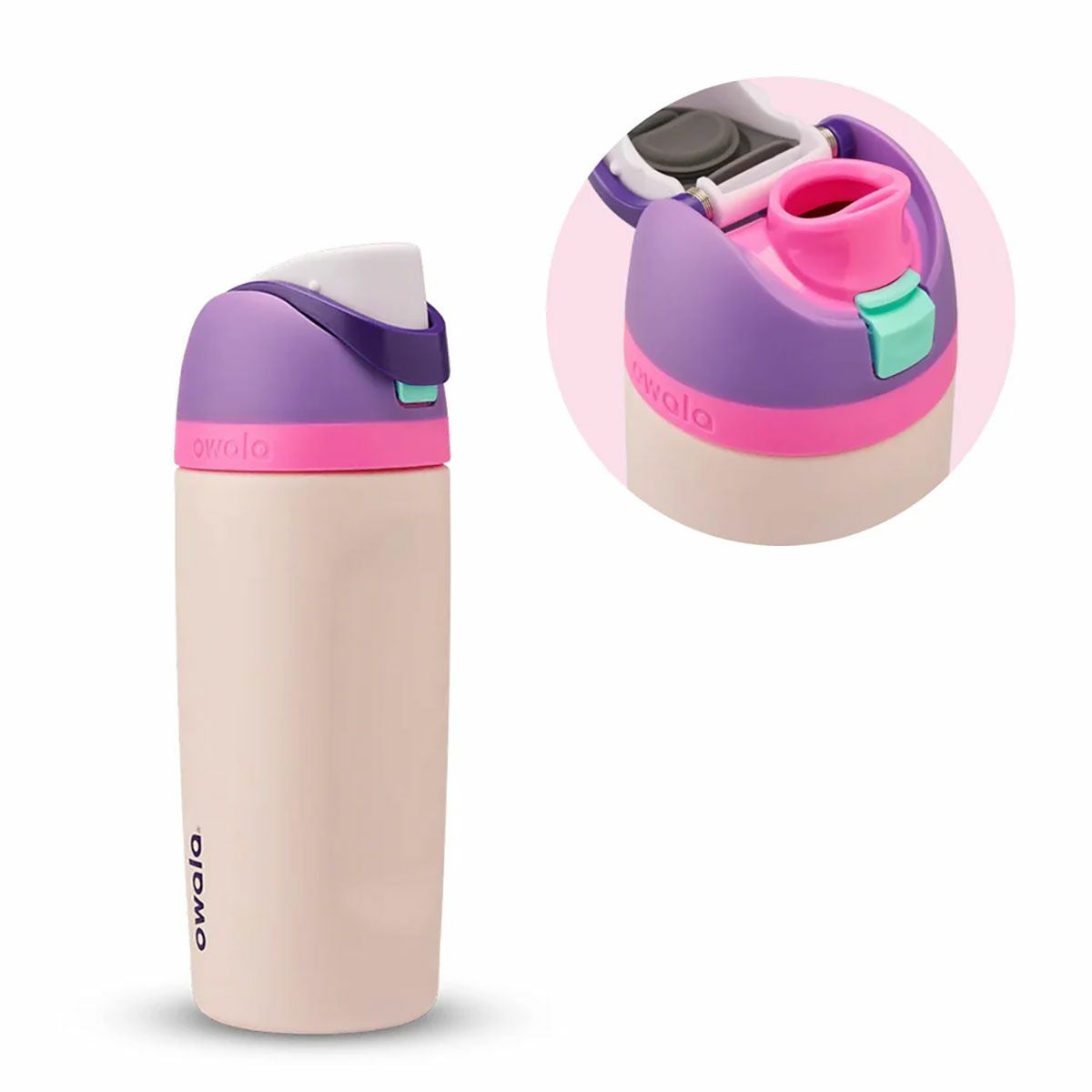 オワラOwalaアウトドアカジュアルウォーターボトルフリーシップFreeSip16ozC05948A526SP春夏
