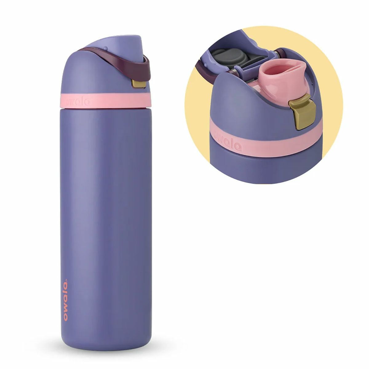 オワラOwalaアウトドアカジュアルウォーターボトルフリーシップFreeSip24ozC07507A526SP春夏