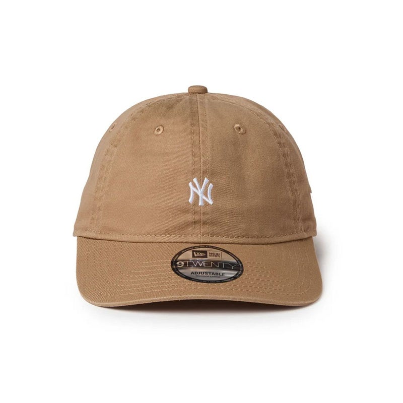 ニューエラNEWERAアウトドアカジュアル帽子キャップ9TWENTYウォッシュドコットンMiniLogoニューヨーク・ヤンキースカーキ/ホワイト920WASHEDMLNEYYAN14942672メンズレディースユニセックス26SP春夏