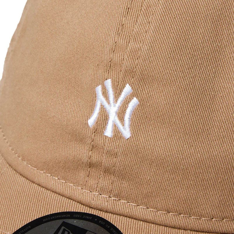 ニューエラNEWERAアウトドアカジュアル帽子キャップ9TWENTYウォッシュドコットンMiniLogoニューヨーク・ヤンキースカーキ/ホワイト920WASHEDMLNEYYAN14942672メンズレディースユニセックス26SP春夏