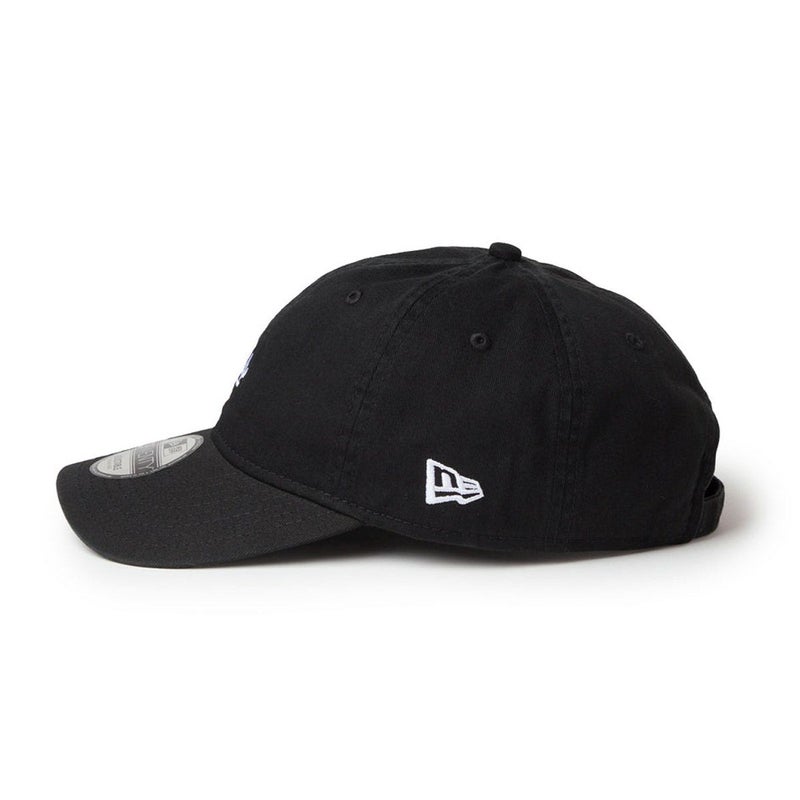 ニューエラNEWERAアウトドアカジュアル帽子キャップ9TWENTYウォッシュドコットンMiniLogoロサンゼルス・ドジャースブラック/ホワイト920WASHEDMLLOSDOD14942679メンズレディースユニセックス26SP春夏