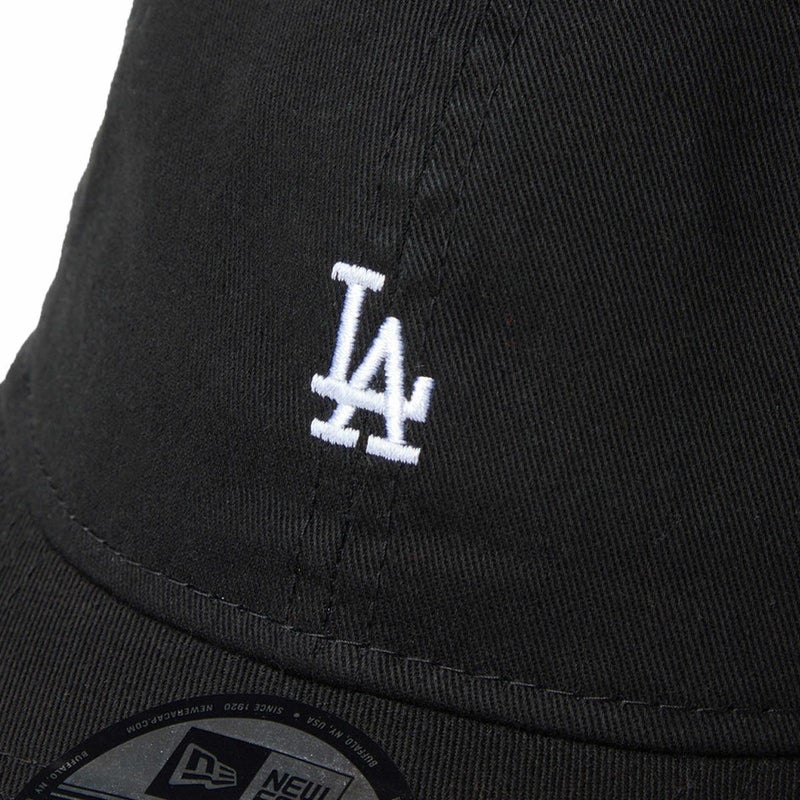 ニューエラNEWERAアウトドアカジュアル帽子キャップ9TWENTYウォッシュドコットンMiniLogoロサンゼルス・ドジャースブラック/ホワイト920WASHEDMLLOSDOD14942679メンズレディースユニセックス26SP春夏