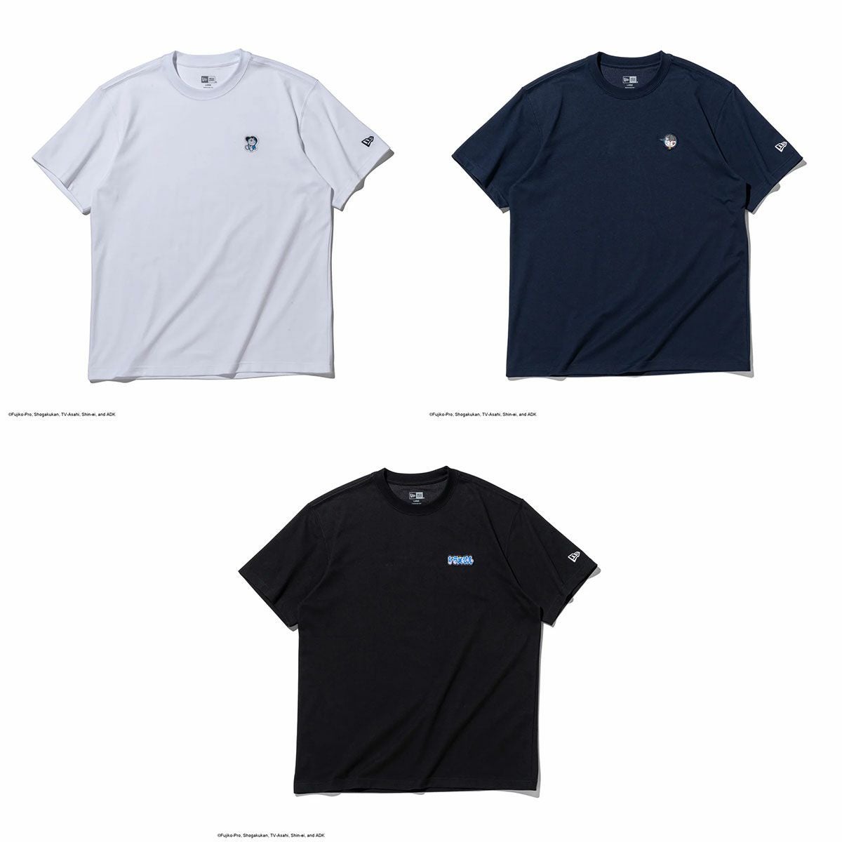 ニューエラNEWERAアウトドアカジュアルウェア半袖Tシャツ3-Pack半袖パフォーマンスTシャツドラえもん14935374メンズレディースユニセックス26SP春夏