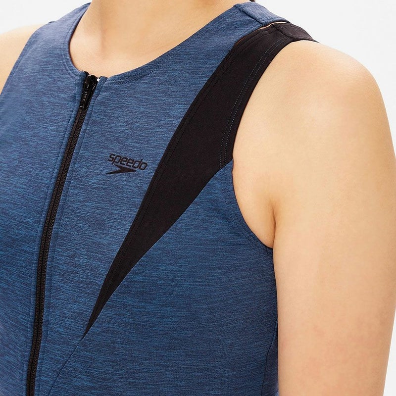 スピードSPEEDOスイムフィットネス競泳水着ディアゴナジッププロセパレーツSFW32410-MDレディース女性26S1