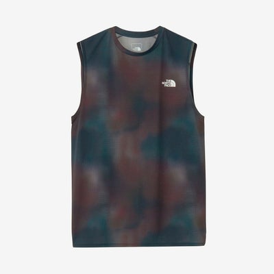 ザ・ノース・フェイスTHENORTHFACEランニングトレーニングウェアノースリーブタンクトップスリーブレスGTDメランジクルーNT12594-GDメンズ男性26SS春夏