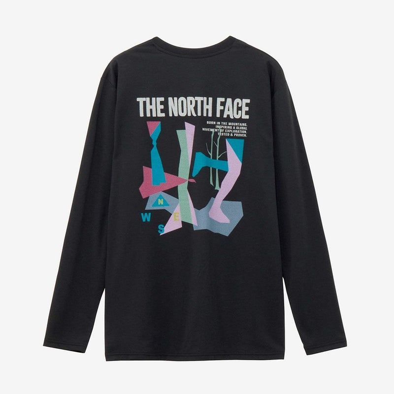 ザ・ノース・フェイスTHENORTHFACEランニングトレーニングウェア長袖TシャツロンTロングスリーブESレトロトレイルティーNT32682-Kメンズ男性26SS春夏