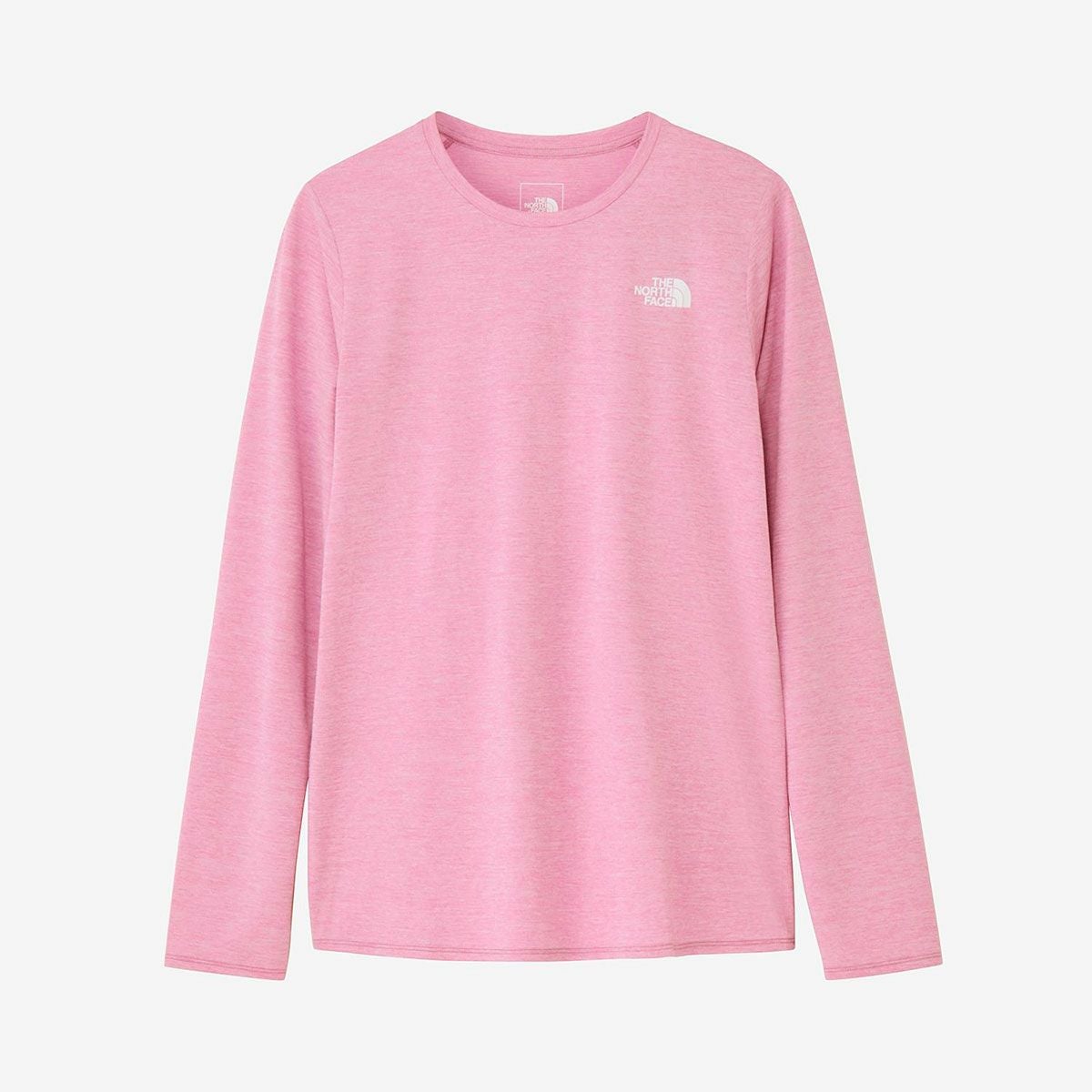 ザ・ノース・フェイスTHENORTHFACEランニングトレーニングウェア長袖TシャツロンTロングスリーブGTDメランジクルーNTW12597-Vレディース女性26SS春夏