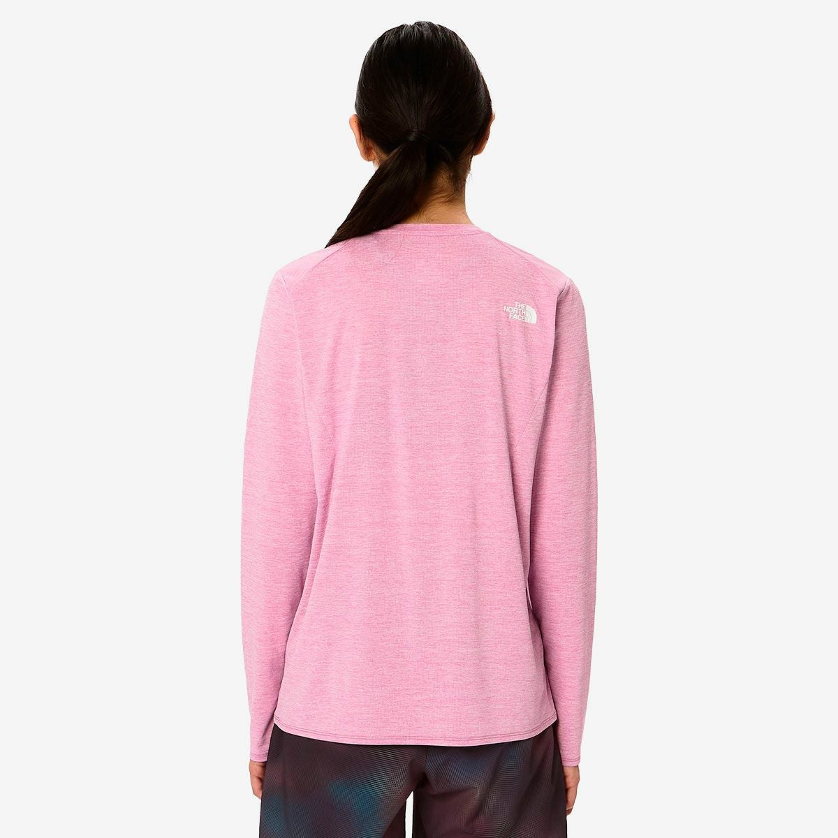 ザ・ノース・フェイスTHENORTHFACEランニングトレーニングウェア長袖TシャツロンTロングスリーブGTDメランジクルーNTW12597-Vレディース女性26SS春夏