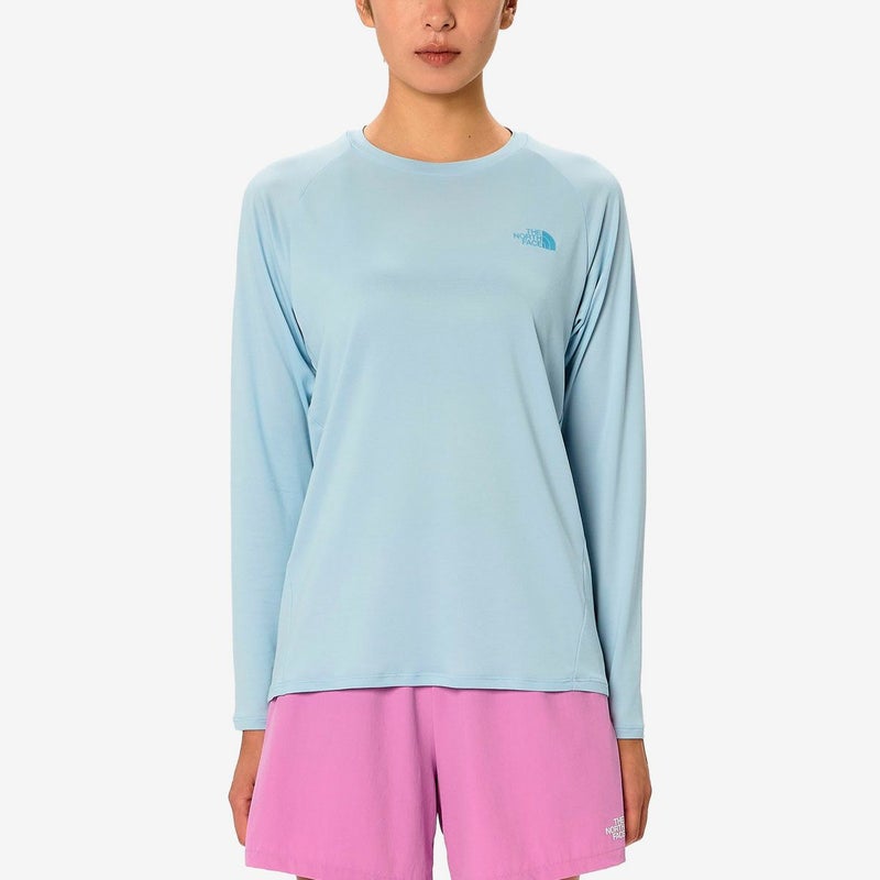 ザ・ノース・フェイスTHENORTHFACEランニングトレーニングウェア長袖TシャツロンTロングスリーブクリスプアクションクルーNTW12686-CEレディース女性26SS春夏
