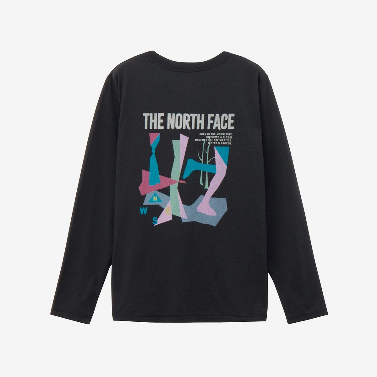 ザ・ノース・フェイスTHENORTHFACEランニングトレーニングウェア長袖TシャツロンTロングスリーブESレトロトレイルティーNTW32682-Kレディース女性26SS春夏
