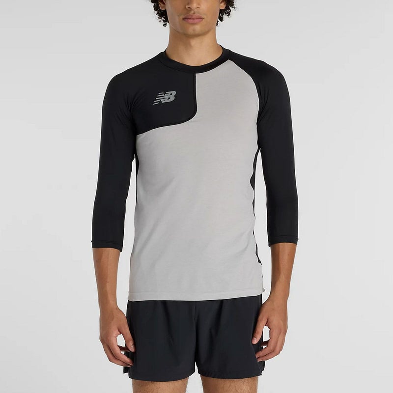 ニューバランスNewBalanceベースボール野球ソフトボールウェアインナーシャツアンダーシャツアシンメトリー七分袖（右投げ用）MT61C9OPメンズ男性26SP春夏