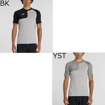 ニューバランスNewBalanceベースボール野球ソフトボールウェア半袖Tシャツアシンメトリー半袖（右投げ用）MT61X6LRメンズ男性26SP春夏