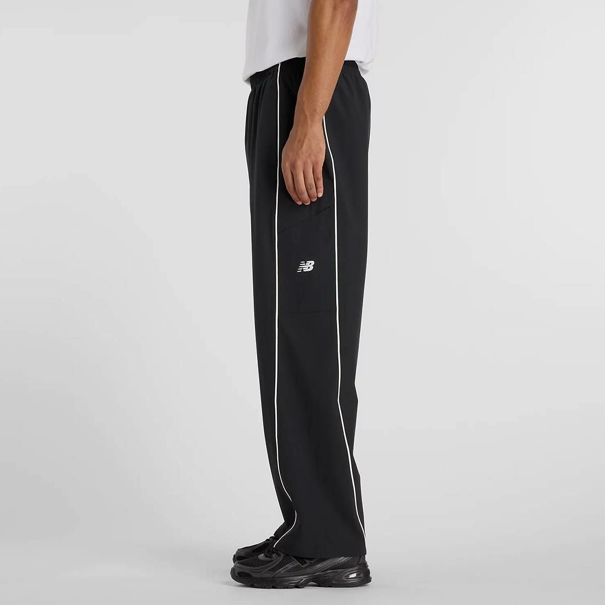 ニューバランスnewbalanceジムフィットネスヨガウェアボトムスロングパンツ長ズボンウーブンワイドパンツMB6179B9-BKメンズ男性26SP春夏