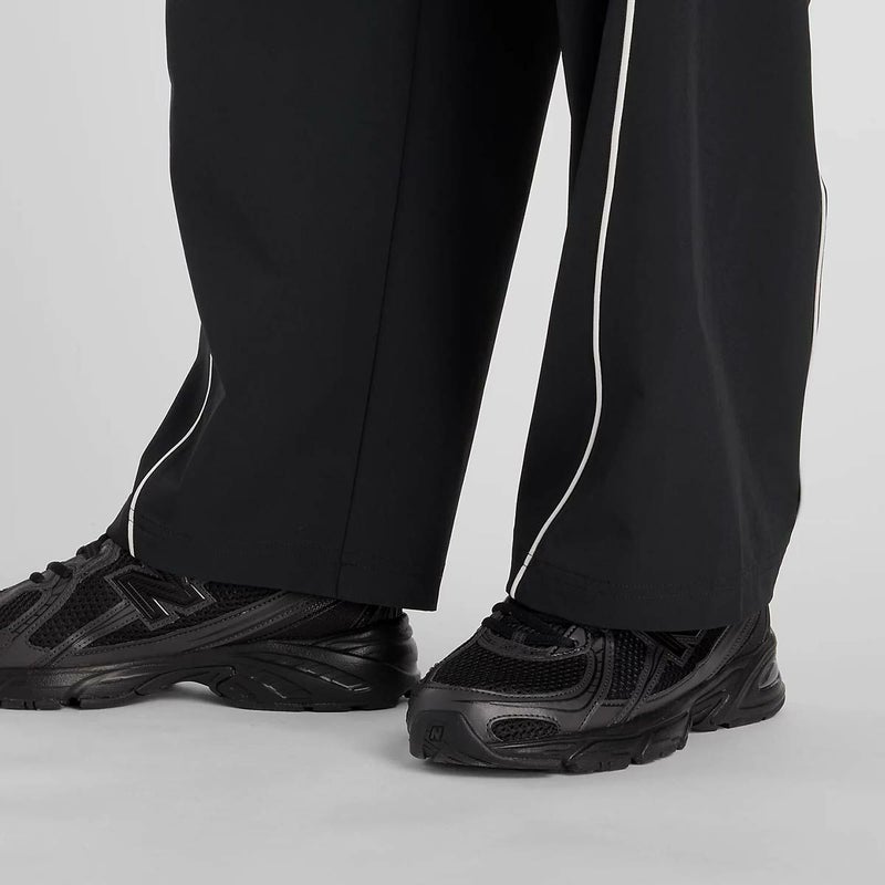ニューバランスnewbalanceジムフィットネスヨガウェアボトムスロングパンツ長ズボンウーブンワイドパンツMB6179B9-BKメンズ男性26SP春夏