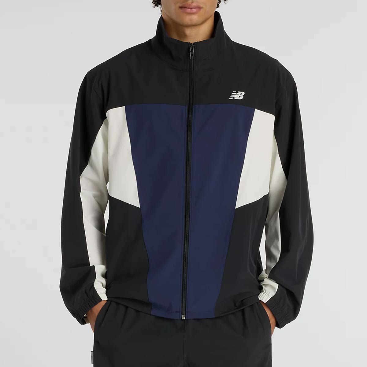 ニューバランスnewbalanceジムフィットネスヨガウェアアウタージャケットウーブントラックジャケットMJ61H33O-BKメンズ男性26SP春夏