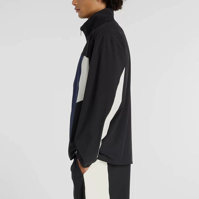 ニューバランスnewbalanceジムフィットネスヨガウェアアウタージャケットウーブントラックジャケットMJ61H33O-BKメンズ男性26SP春夏