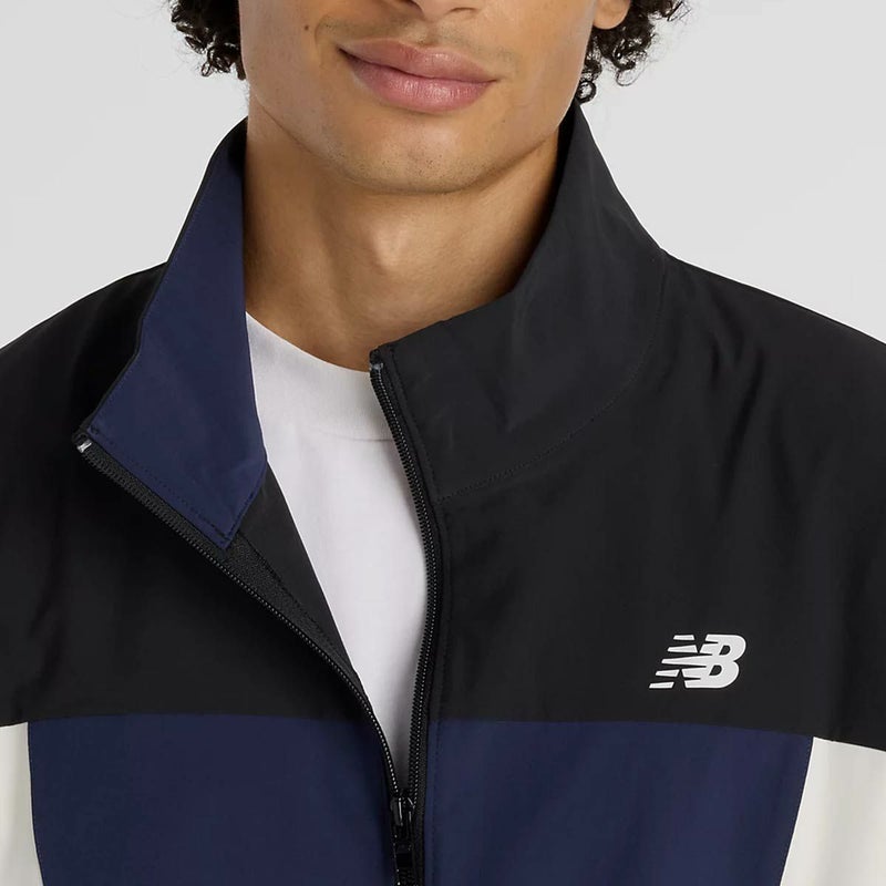 ニューバランスnewbalanceジムフィットネスヨガウェアアウタージャケットウーブントラックジャケットMJ61H33O-BKメンズ男性26SP春夏