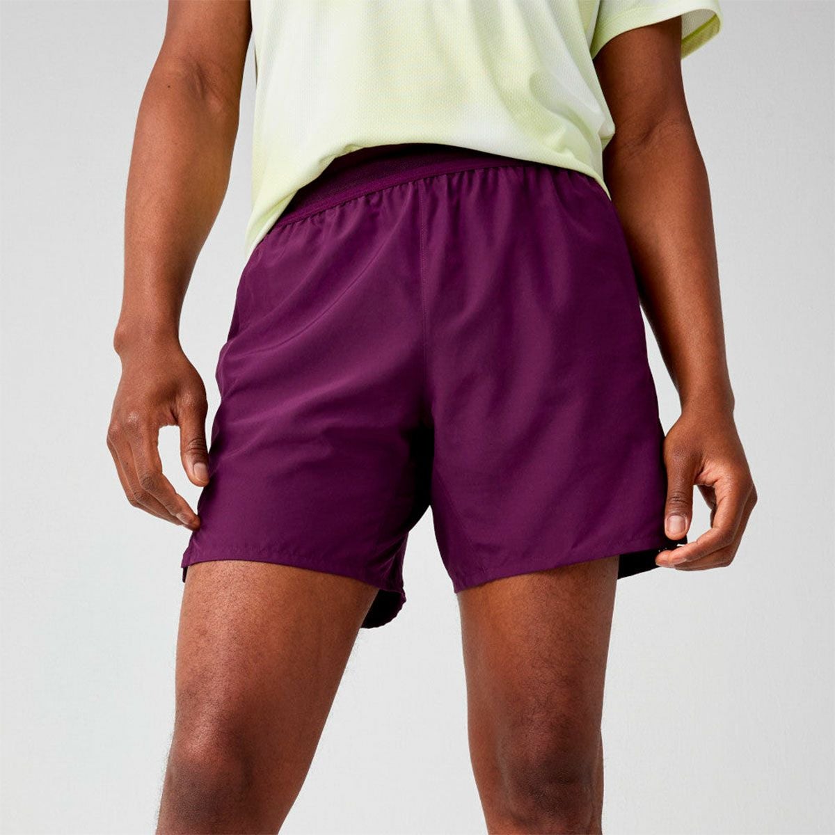 ブルックスBROOKSランニングウェアボトムスショートハーフパンツ短パンDashShortレッドBAM5800メンズ男性26SP春夏