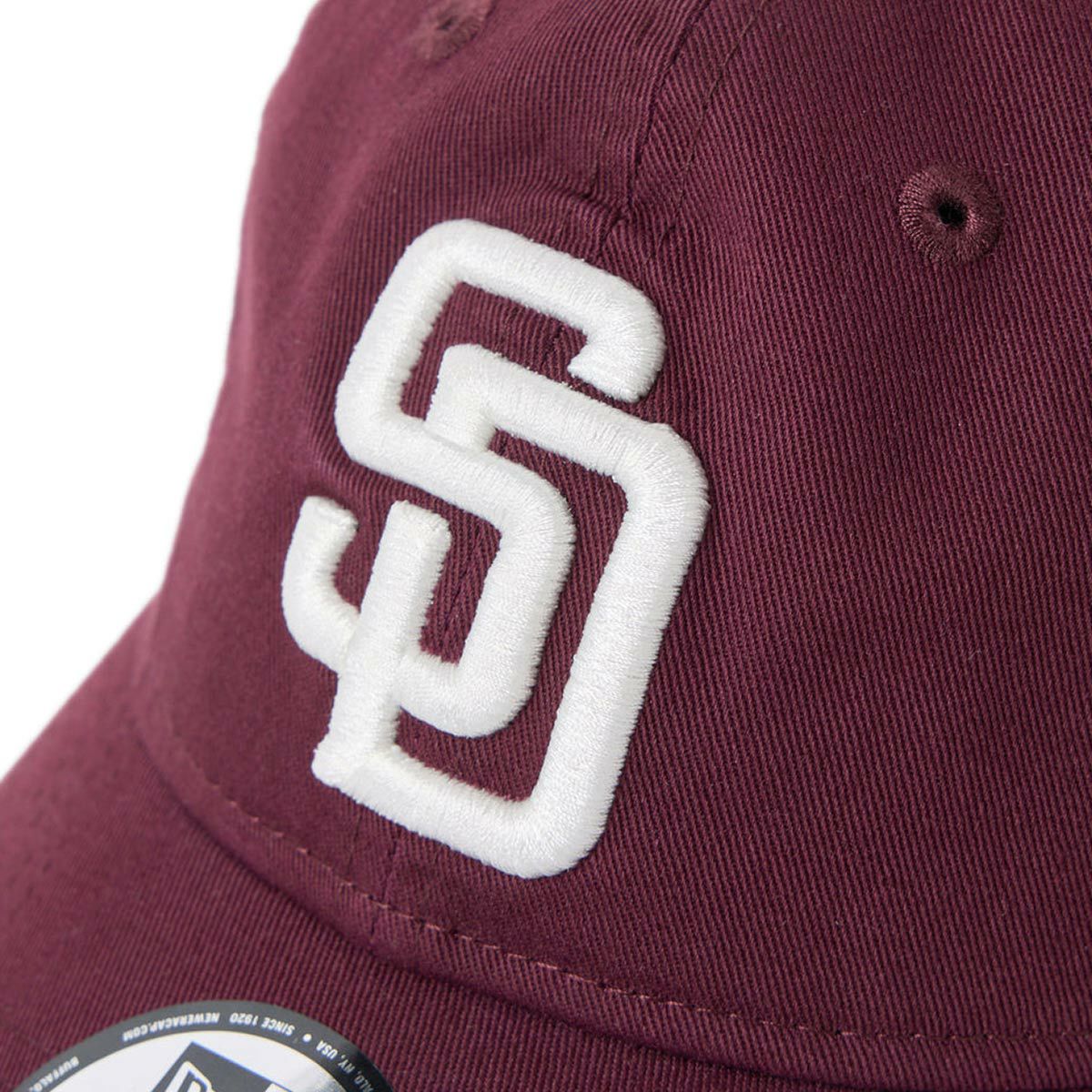 ニューエラNEWERAアウトドアカジュアル帽子キャップ9FORTYMLBアンストラクチャードUnstructuredサンディエゴ・パドレスマルーン14744831メンズレディースユニセックス26SP春夏