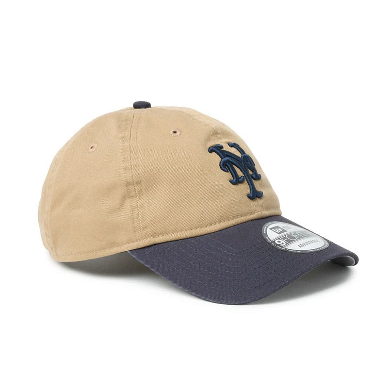 ニューエラNEWERAアウトドアカジュアル帽子キャップ9FORTYMLBアンストラクチャードUnstructuredニューヨーク・メッツカーキネイビー14744834メンズレディースユニセックス26SP春夏