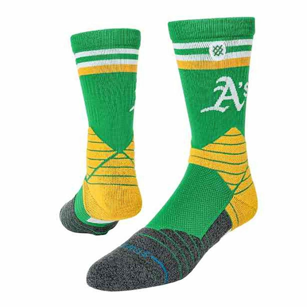 スタンスSTANCEベースボール野球ソフトボールソックス靴下DMNDPROASRETROCREWM559A18DARGRNメンズ男性26SP春夏