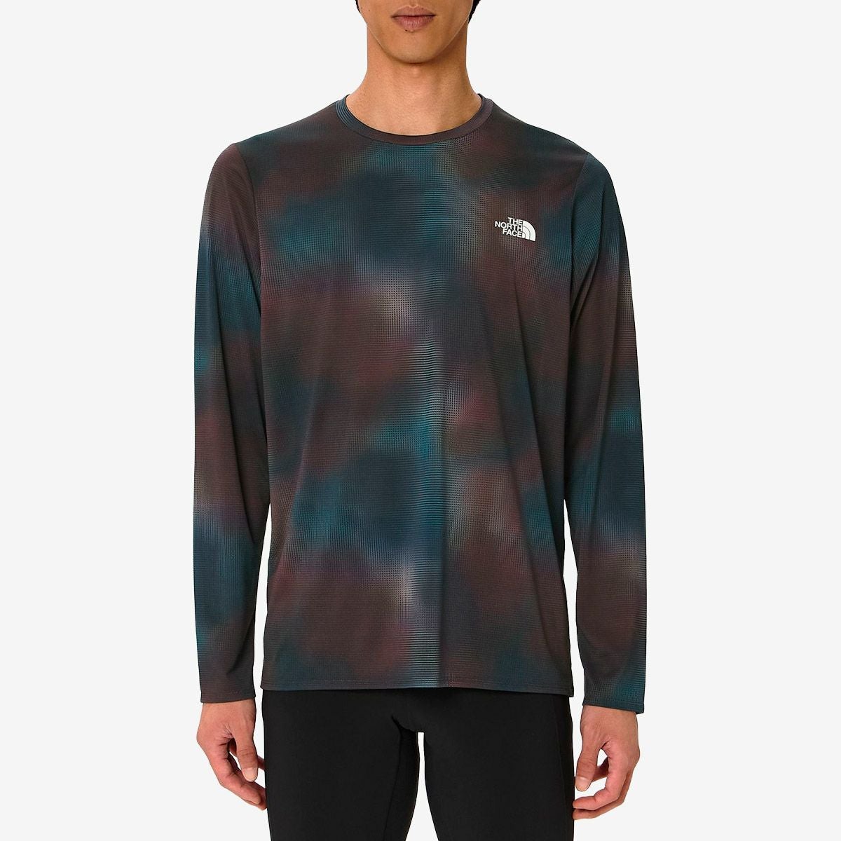 ザ・ノース・フェイスTHENORTHFACEランニングトレーニングウェア長袖TシャツロンTロングスリーブGTDメランジクルーNT12597-GDメンズ男性26SS春夏