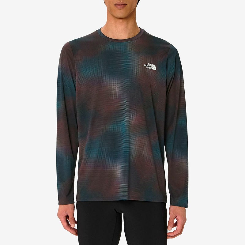 ザ・ノース・フェイスTHENORTHFACEランニングトレーニングウェア長袖TシャツロンTロングスリーブGTDメランジクルーNT12597-GDメンズ男性26SS春夏