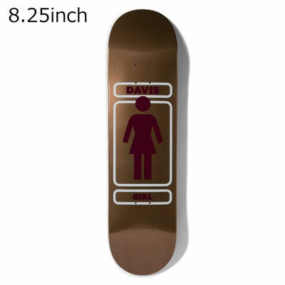 ガールGIRLスケボースケートボードデッキ板ROWANDAVIS8.25G4916-4