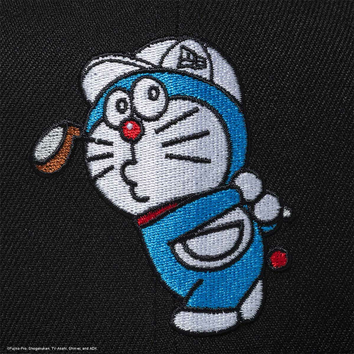 ニューエラNEWERAアウトドアカジュアル帽子キャップ9FIFTYドラえもんGOPLAYGOLFブラック|ゴルフ14935397メンズレディースユニセックス26SP春夏