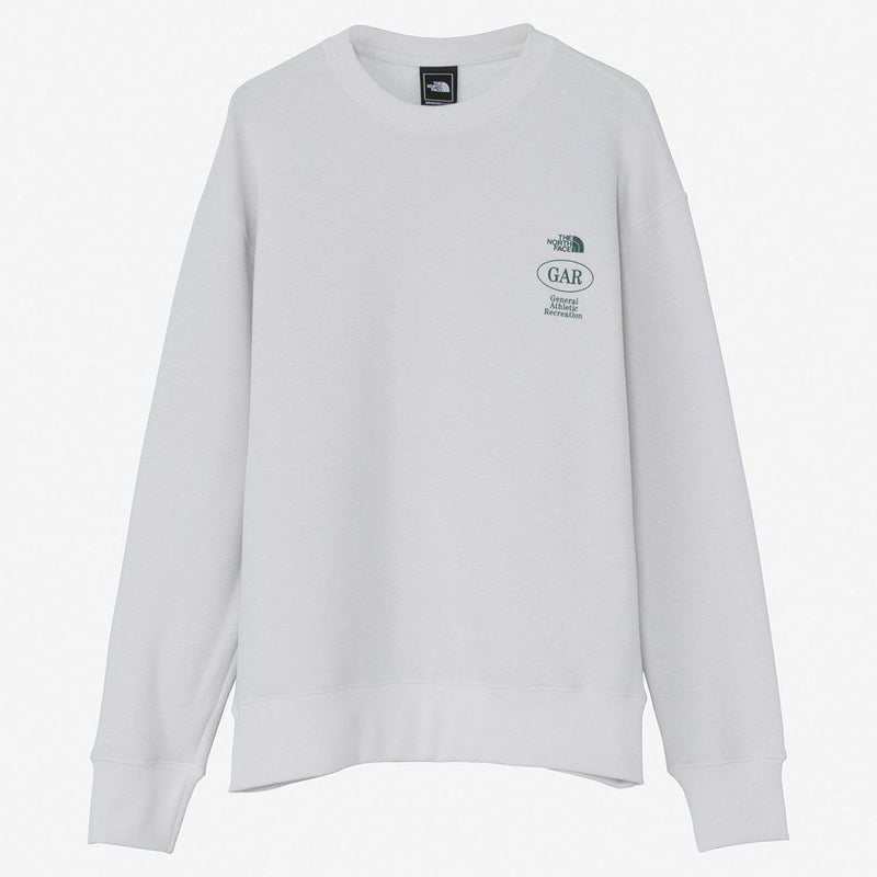 ザ・ノース・フェイスTHENORTHFACEアウトドアカジュアルウェアスウェットトレーナーGARスウェットクルーNT12666-WXメンズレディースユニセックス26SP春夏