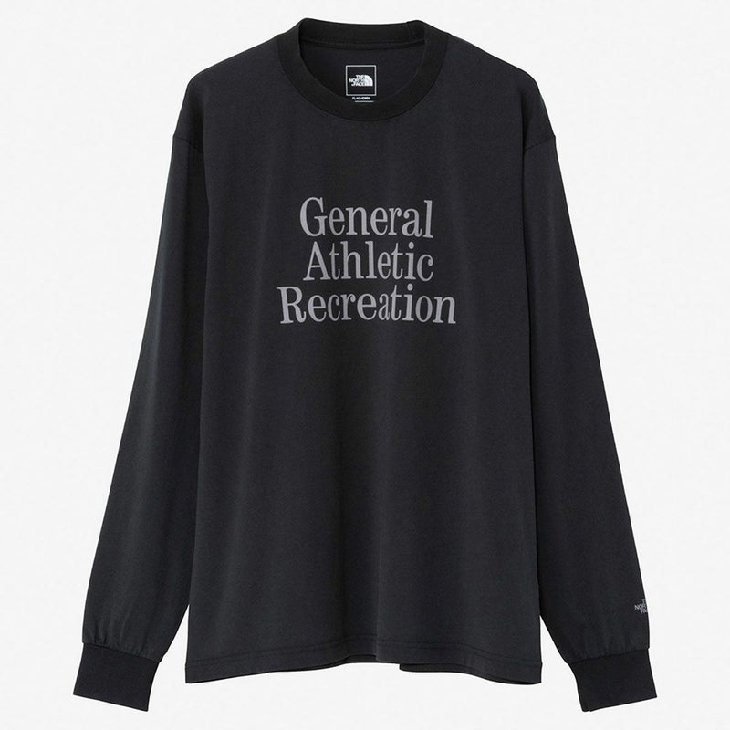 ザ・ノース・フェイスTHENORTHFACEアウトドアカジュアルウェア長袖TシャツロンTGARタイポグラフィックロングスリーブティーNT32665-Kメンズレディースユニセックス26SP春夏