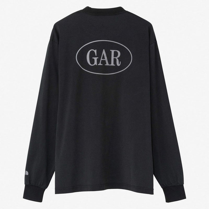 ザ・ノース・フェイスTHENORTHFACEアウトドアカジュアルウェア長袖TシャツロンTGARタイポグラフィックロングスリーブティーNT32665-Kメンズレディースユニセックス26SP春夏