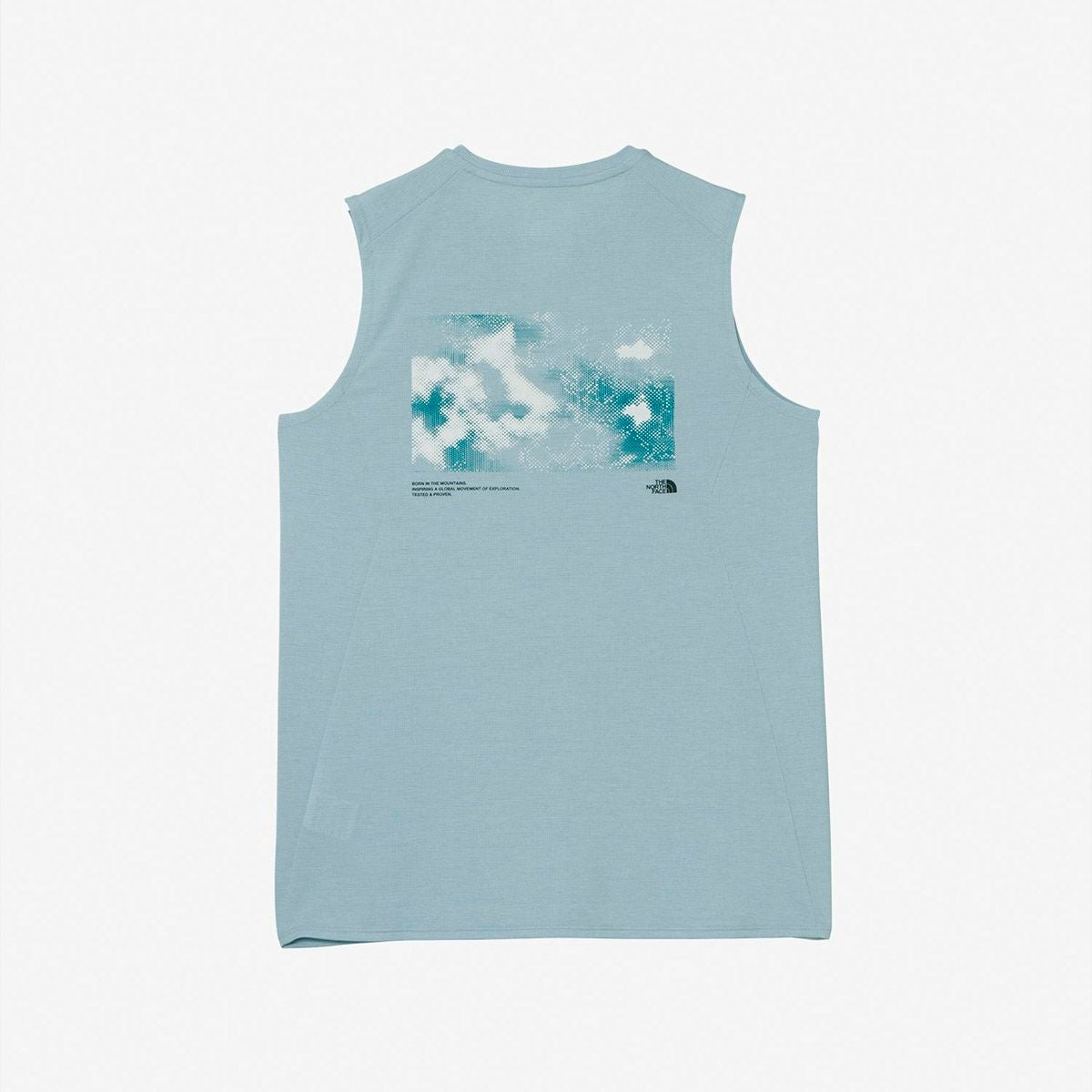 ザ・ノース・フェイスTHENORTHFACEランニングトレーニングウェアノースリーブタンクトップスリーブレスGTDメランジグラフィッククルーNTW12676-CEレディース女性26SS春夏