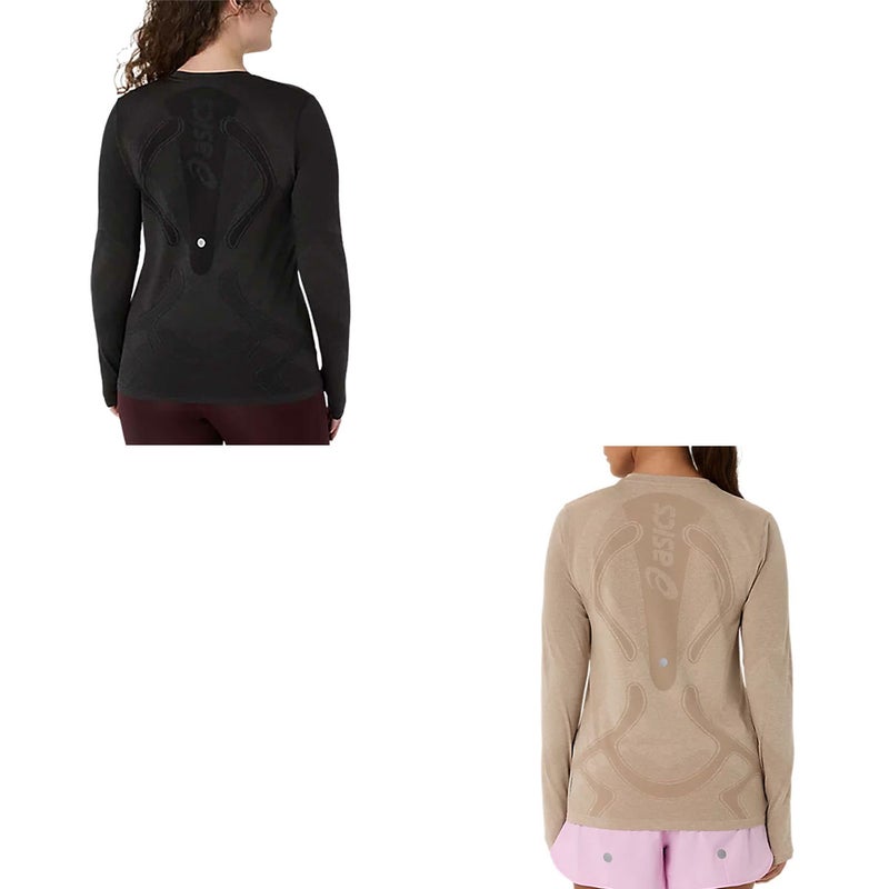 アシックスasicsランニングウェア長袖TシャツロンTROADランニングシームレス長袖シャツ2012D290メンズレディースユニセックス26SP春夏
