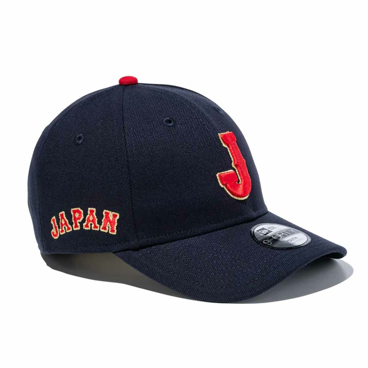 ニューエラNEWERAアウトドアカジュアル帽子キャップキッズYouth9FORTYWorldBaseballClassicSideJapanLogo14948178ジュニアキッズ子ども男の子女の子26SP春夏