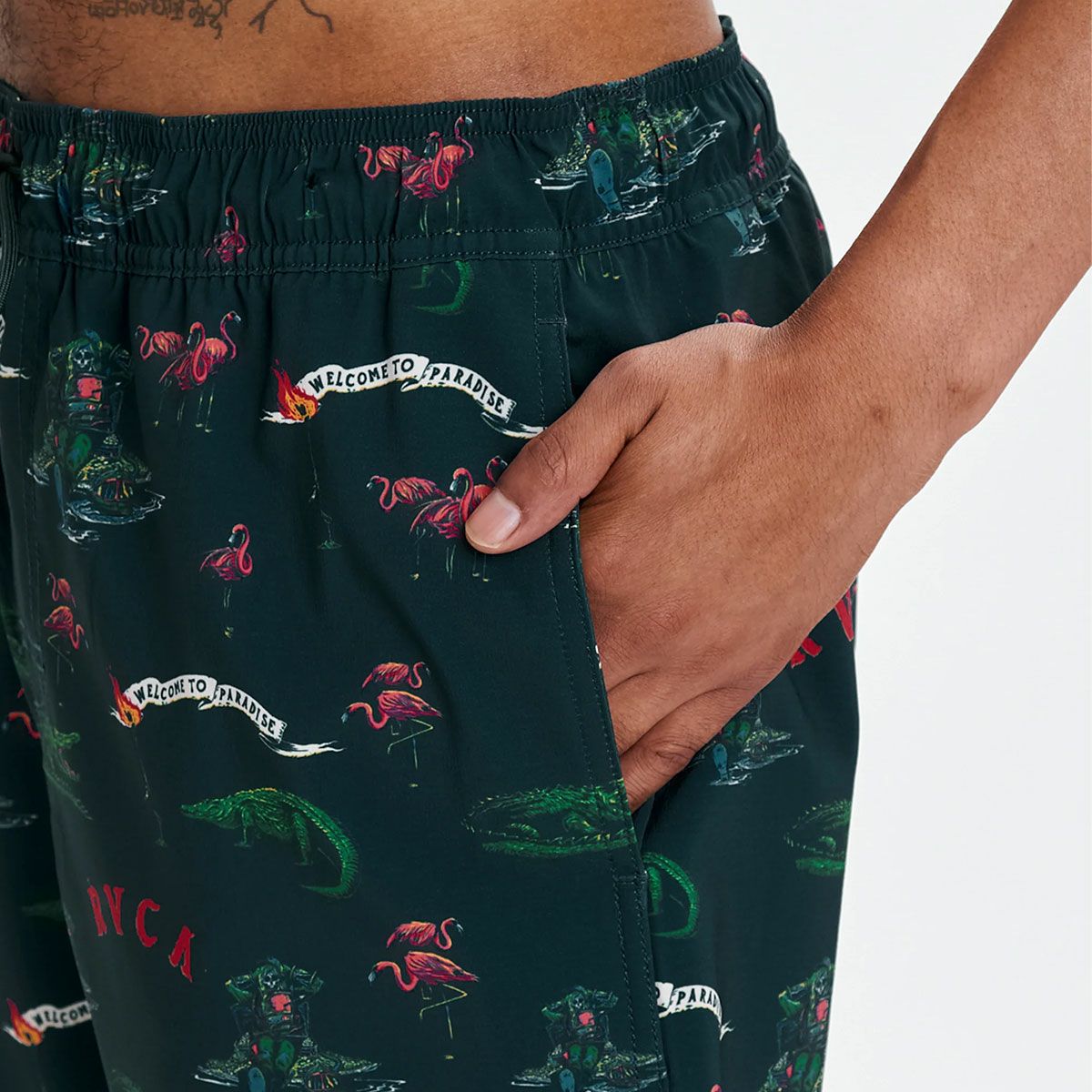 ルーカRVCAサーフィンサーフ水着ボードショーツトランクス海パンVAELASTICSHORT17ボードショーツBG041590メンズ男性26SP春夏