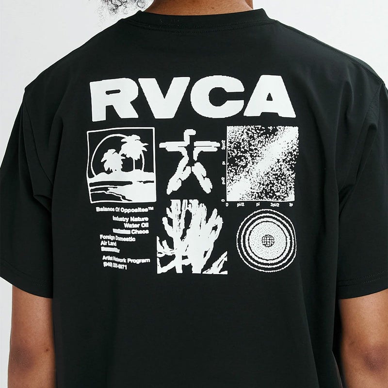 ルーカRVCAサーフィンサーフウェア半袖TシャツPROGLAMSFSTサーフTシャツ水陸両用BG041860メンズ男性26SP春夏