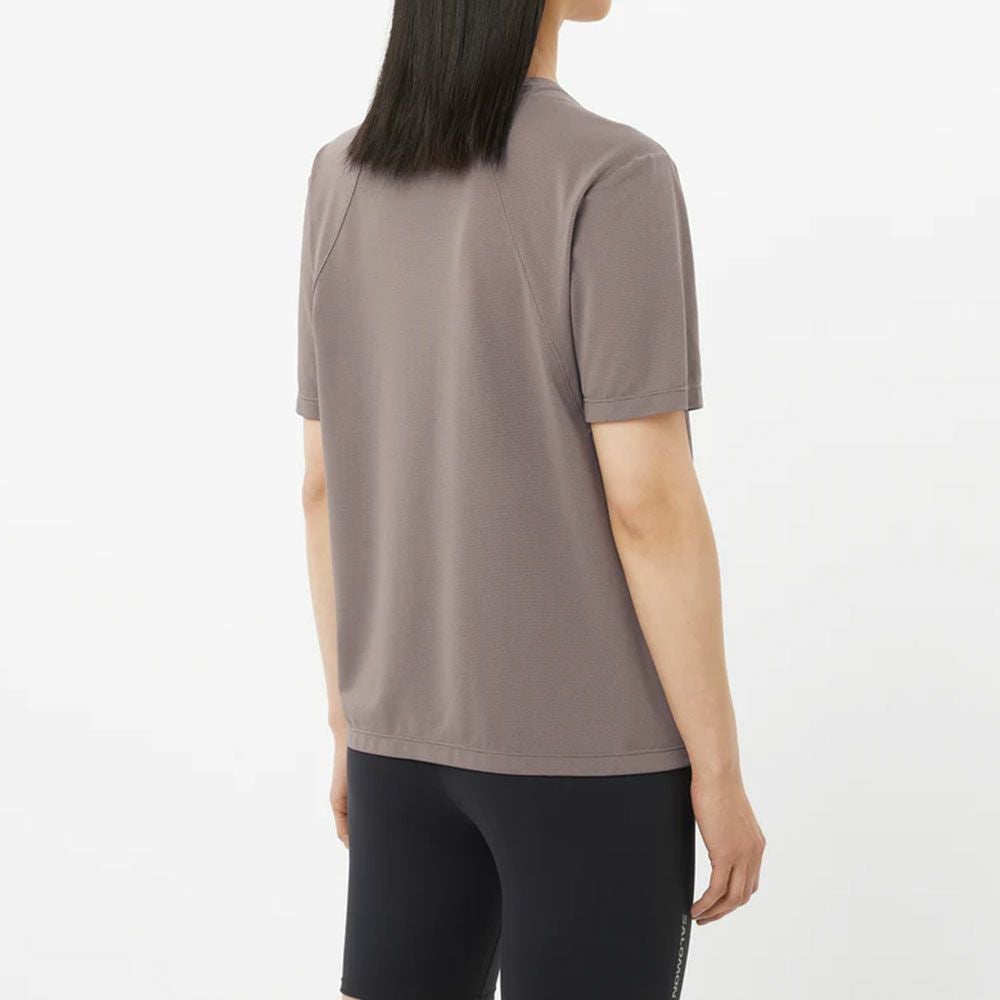 サロモンSALOMONランニングウェア半袖TシャツSHAKEoutCORELC2776000レディース女性26SP春夏