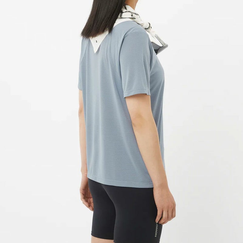 サロモンSALOMONランニングウェア半袖TシャツSHAKEoutCORELC2776100レディース女性26SP春夏