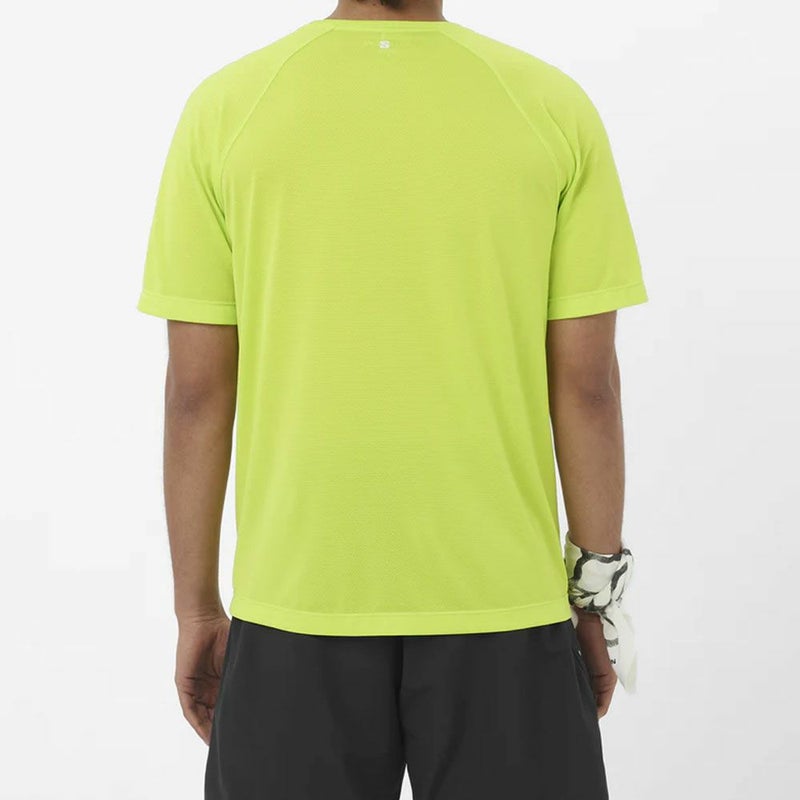 サロモンSALOMONランニングウェア半袖TシャツSHAKEoutCORELC2778800メンズ男性26SP春夏