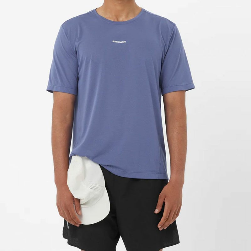 サロモンSALOMONランニングウェア半袖TシャツSHAKEoutCORELC2841000メンズ男性26SP春夏