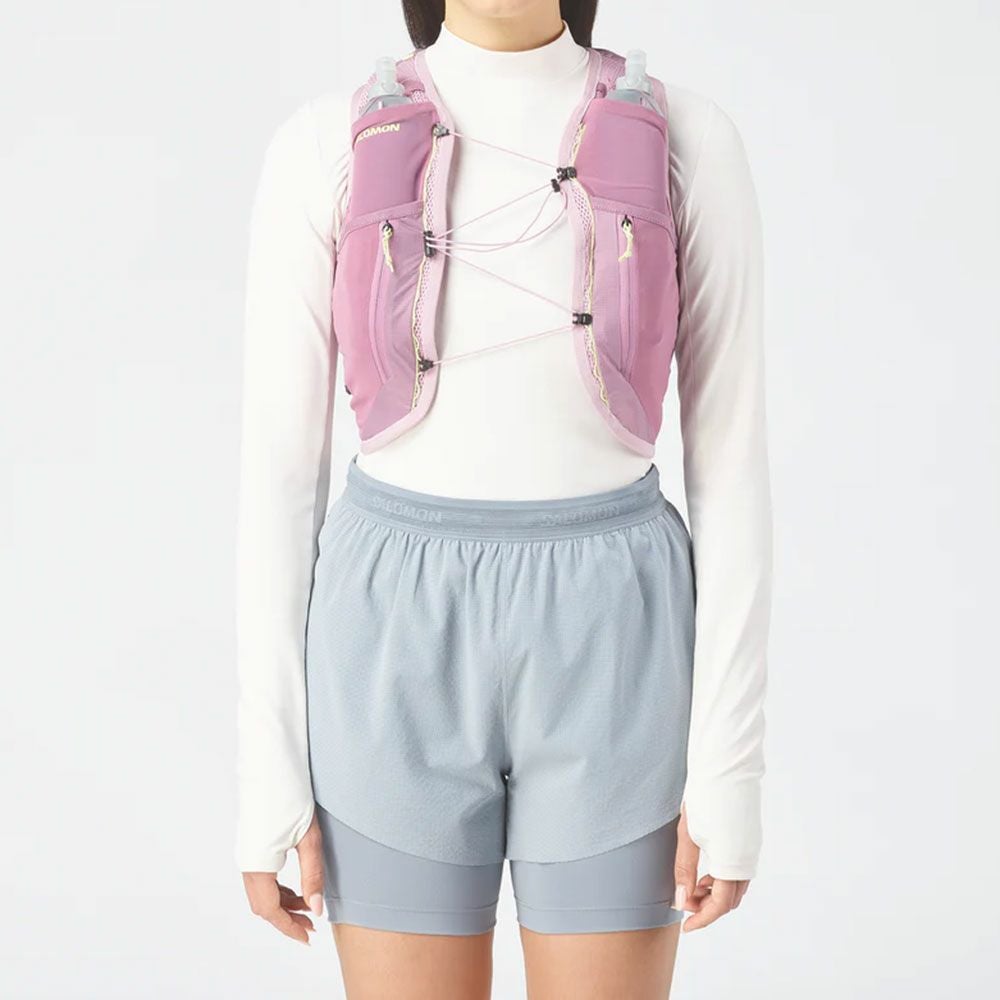 サロモンSALOMONランニング鞄バッグバックパックACTIVESKIN12ランニングベスト（フラスク付）LC2861300レディース女性26SP春夏