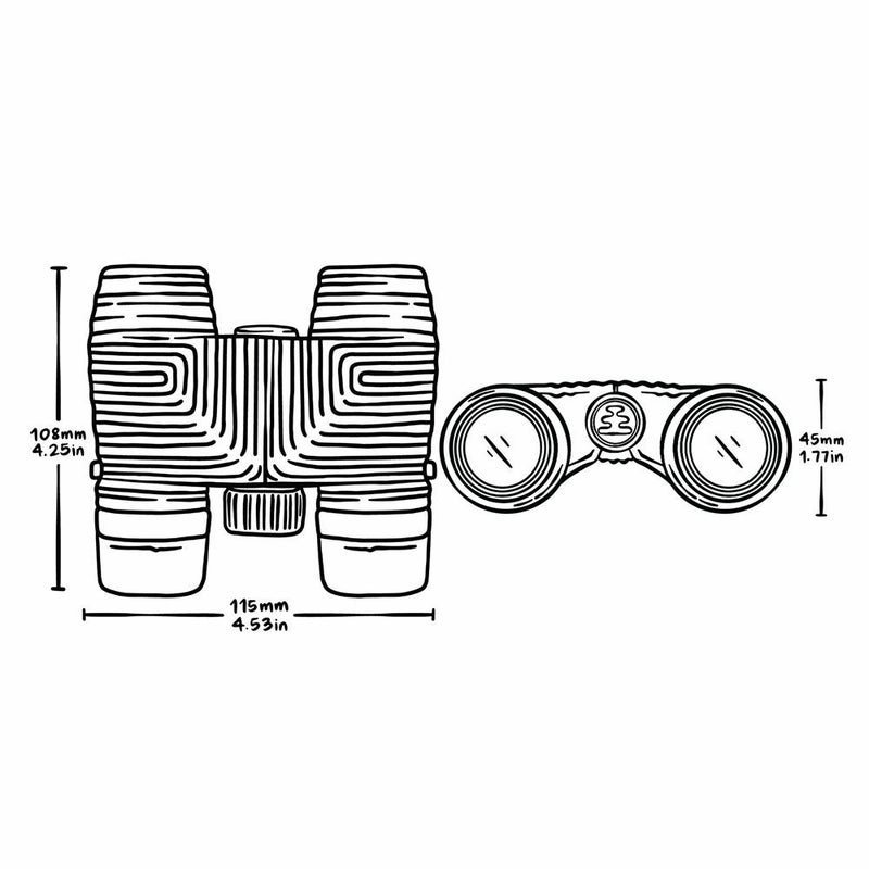 ノックスNOCSアウトドアカジュアルStandardIssue8X25WaterproofBinocularsSTD-GDH26SP春夏