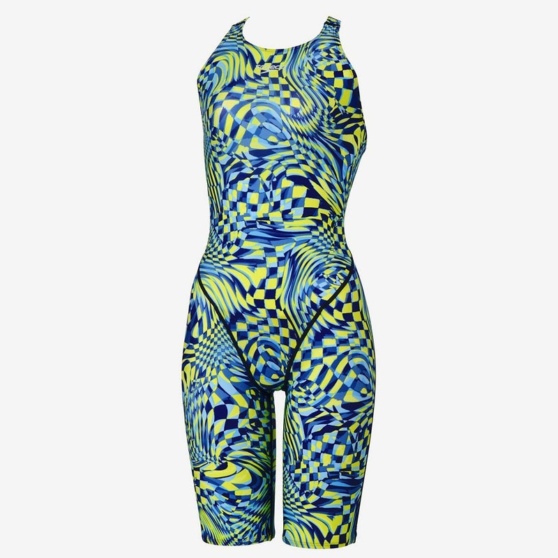 スピードSPEEDOスイムフィットネス競泳水着フレックスシグマニューセミオープンバックニースキン3SCW12607F-LMレディース女性26S1