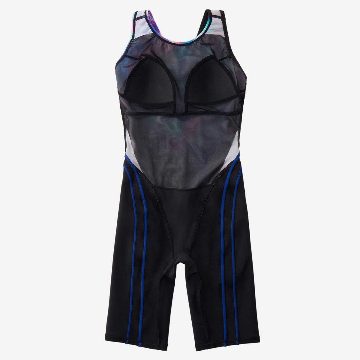 スピードSPEEDOスイムフィットネス競泳水着カラーオブウェーブスルースンニースキンSFW12612-AQレディース女性26S1